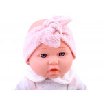 Bábika s plyšovým zajačikom – ružová